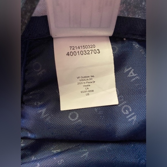 Vintage Jansport Classic Galaxy Backpack Large Student Bag Blue Y2K Backpack - Picture 14 of 14